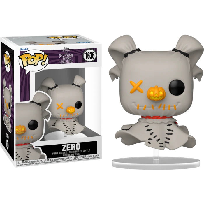 ZERO - NIGHTMARE BEFORE CHRISTMAS - FUNKO POP FIGURE #1636