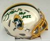 LEROY BUTLER SIGNED PACKERS 2026 RETRO SPEED MINI HELMET W/ HOF - BAS