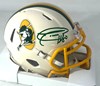 DONALD DRIVER SIGNED PACKERS 2026 RETRO MINI HELMET - JSA