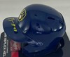 LOGAN HENDERSON SIGNED BREWERS RAWLINGS BLUE MINI HELMET - BAS