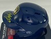 TREVOR MEGILL SIGNED BREWERS RAWLINGS BLUE MINI HELMET - BAS