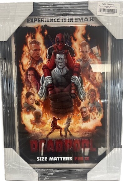 DEADPOOL - FRAMED MOVIE POSTER