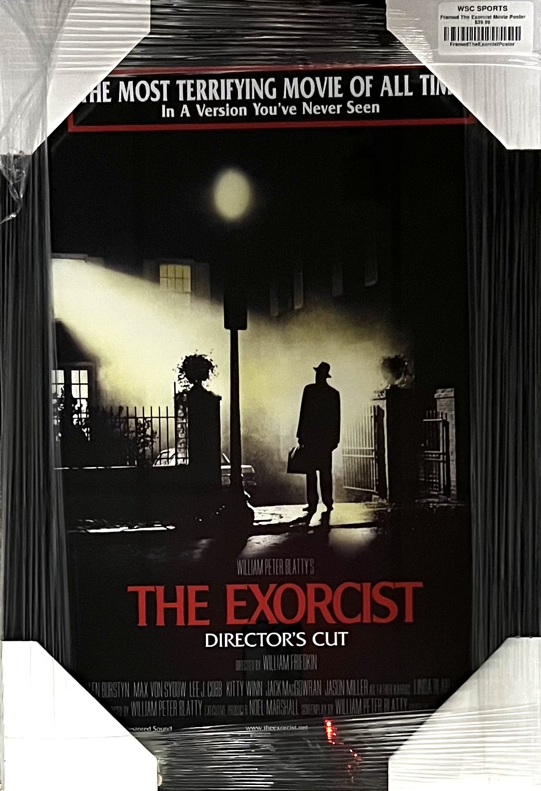 THE EXORCIST - FRAMED MOVIE POSTER