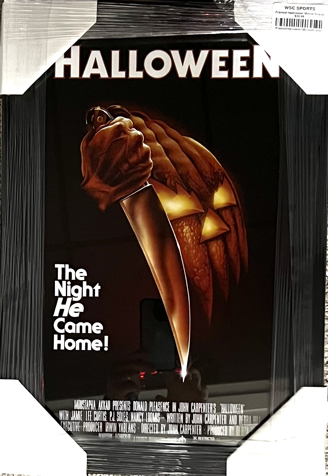 HALLOWEEN - FRAMED MOVIE POSTER
