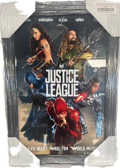 JUSTICE LEAGUE - FRAMED MOVIE POSTER