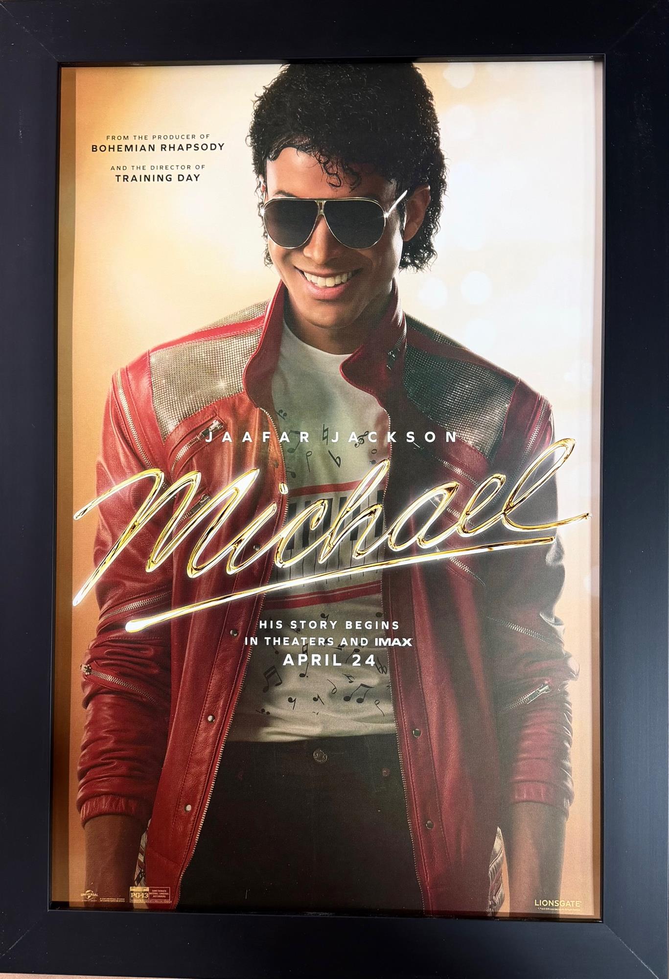 MICHAEL - FRAMED MOVIE POSTER