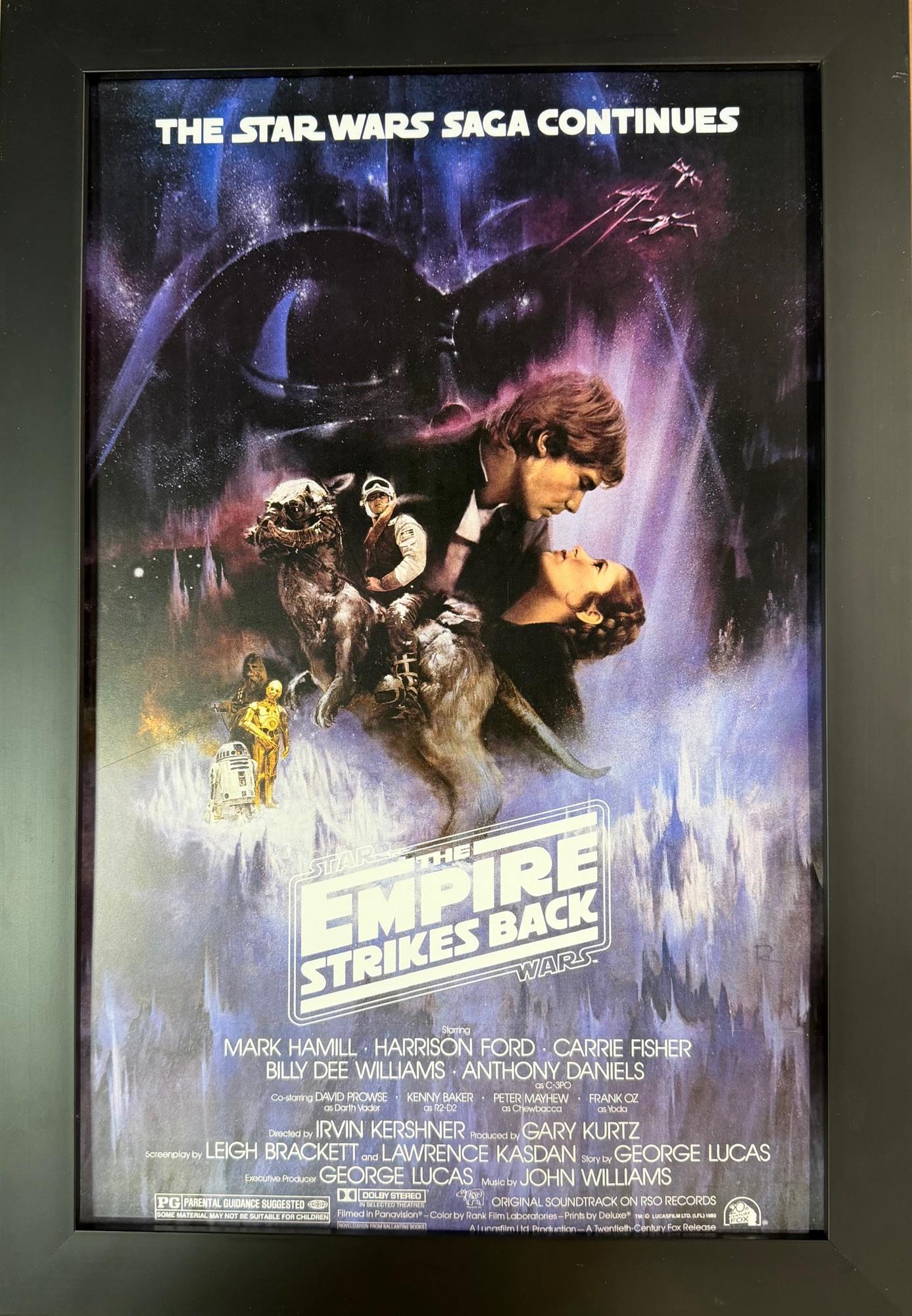 STAR WARS: THE EMPIRE STRIKES BACK - FRAMED MOVIE POSTER