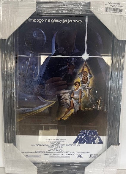 STAR WARS - FRAMED MOVIE POSTER