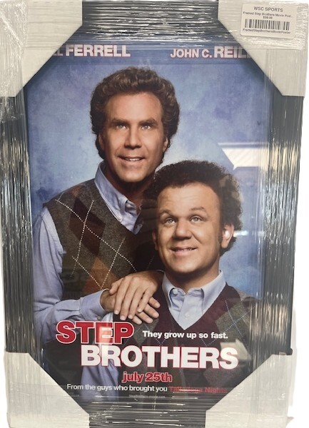 STEP BROTHERS - FRAMED MOVIE POSTER