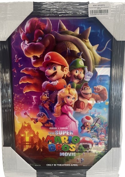 THE SUPER MARIO BROS MOVIE - FRAMED MOVIE POSTER