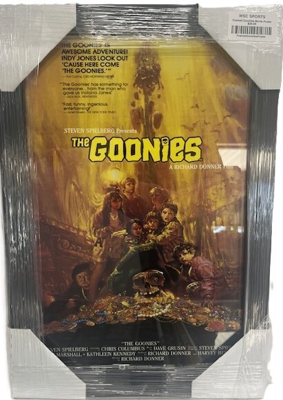 THE GOONIES - FRAMED MOVIE POSTER