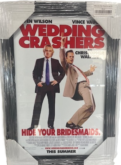 WEDDING CRASHERS - FRAMED MOVIE POSTER