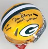 DAVE ROBINSON SIGNED FULL SIZE PACKERS AUTHENTIC SPEED HELMET W/ 3 SCRIPTS - JSA