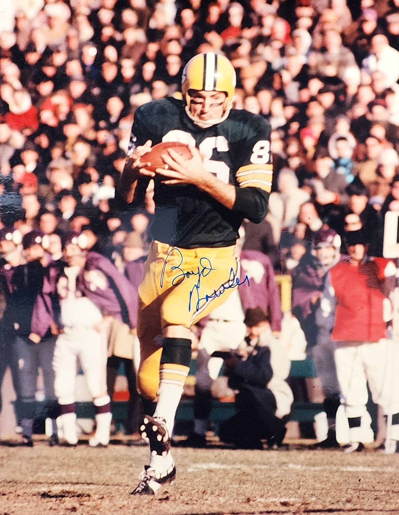 BOYD DOWLER SIGNED 8X10 PACKERS PHOTO #8
