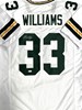 EVAN WILLIAMS SIGNED CUSTOM REPLICA PACKERS WHITE JERSEY - JSA