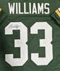 EVAN WILLIAMS SIGNED CUSTOM REPLICA PACKERS GREEN JERSEY - JSA