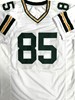 TUCKER KRAFT SIGNED CUSTOM REPLICA PACKERS WHITE JERSEY - JSA