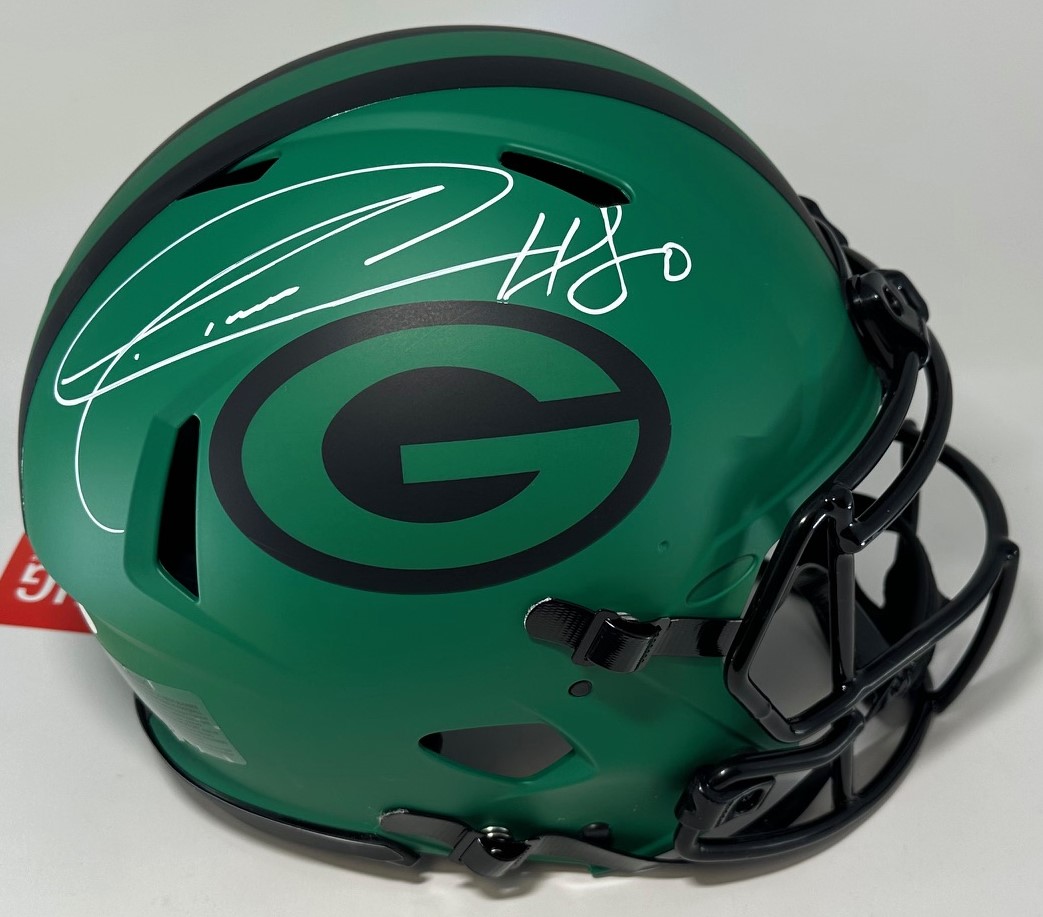 DONALD DRIVER SIGNED FULL SIZE PACKERS RAVE SPEED AUTHENTIC HELMET - JSA