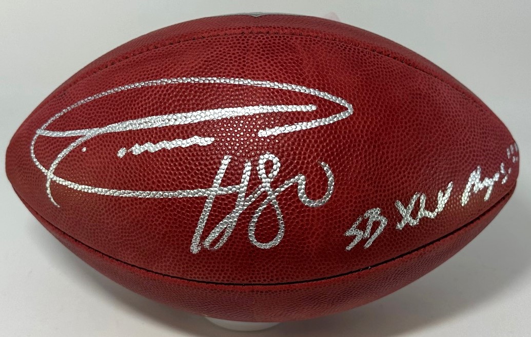DONALD DRIVER SIGNED WILSON AUTHENTIC DUKE FOOTBALL W/ SB XLV CHAMPS - PACKERS - JSA DONALD DRIVER SIGNED WILSON AUTHENTIC DUKE FOOTBALL W/ SB XLV CHAMPS - PACKERS - JSA