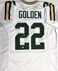 MATTHEW GOLDEN SIGNED CUSTOM REPLICA PACKERS WHITE JERSEY - BAS