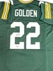 MATTHEW GOLDEN SIGNED CUSTOM REPLICA PACKERS GREEN JERSEY - BAS
