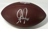 GREG JENNINGS SIGNED WILSON REPLICA NFL FOOTBALL - PACKERS - BAS