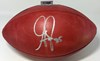GREG JENNINGS SIGNED WILSON AUTHENTIC DUKE FOOTBALL - PACKERS - BAS