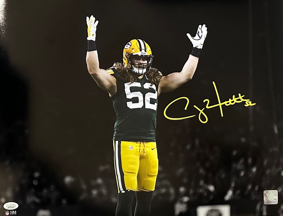 CLAY MATTHEWS SIGNED PACKERS 16X20 PHOTO #3 - JSA