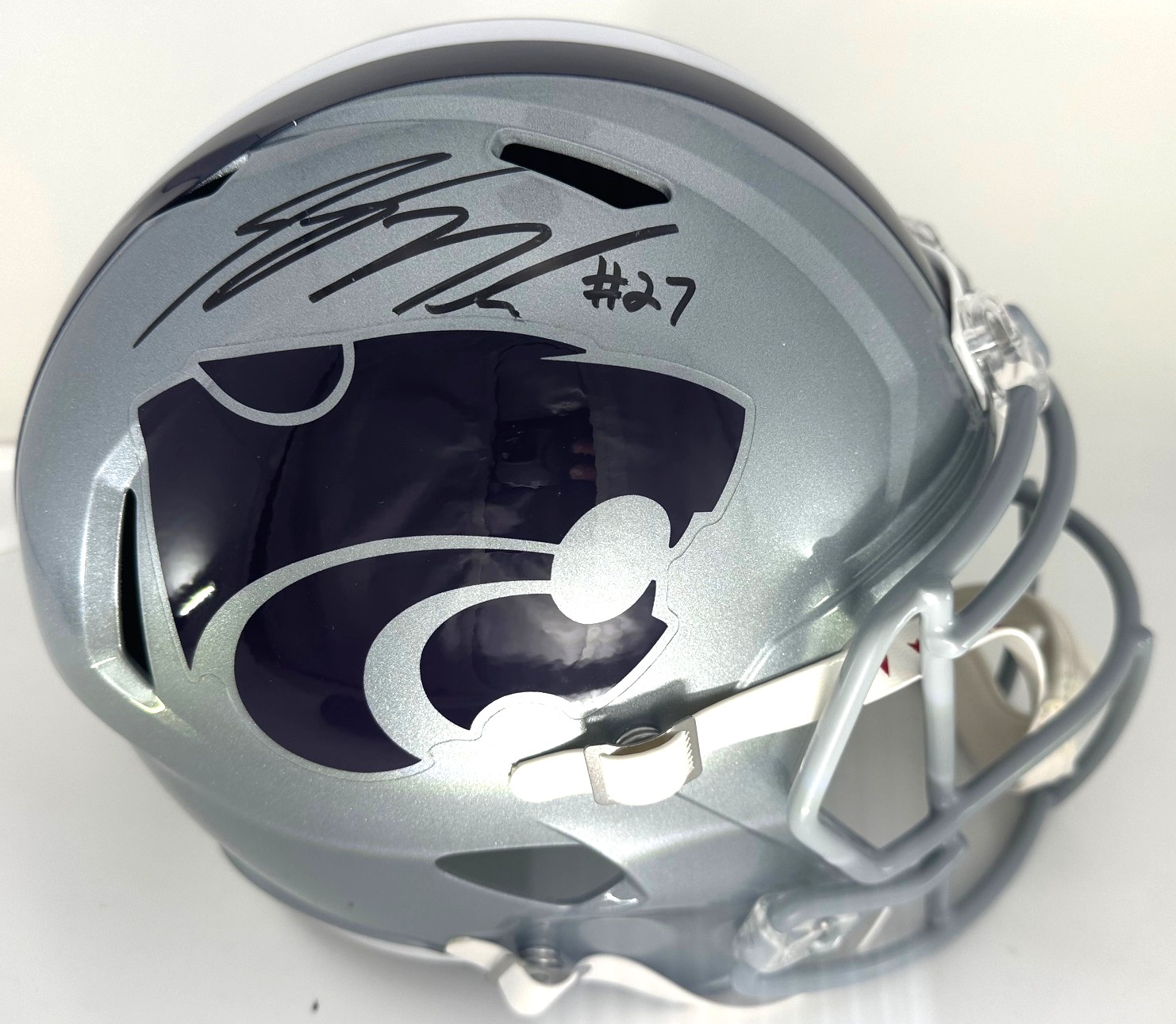 JORDY NELSON SIGNED FULL SIZE AUTHENTIC KANSAS STATE HELMET - JSA