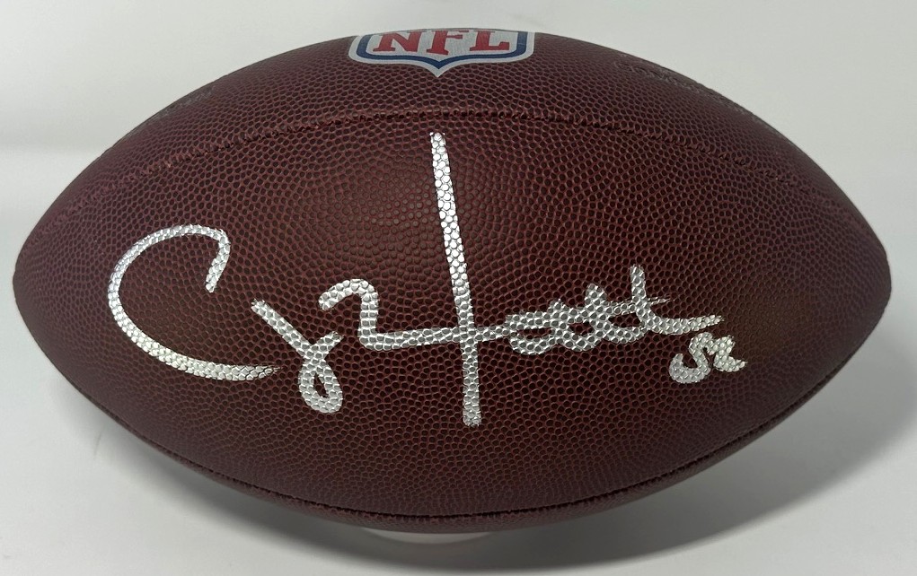 CLAY MATTHEWS SIGNED WILSON NFL REPLICA FOOTBALL - PACKERS -JSA