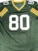 DONALD DRIVER SIGNED CUSTOM GREEN STITCHED STATS PACKERS JERSEY - JSA