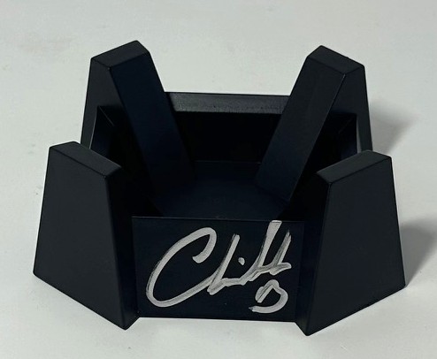 CHRIS JACKE SIGNED SIGNED BLACK KICKING TEE - PACKERS - BAS