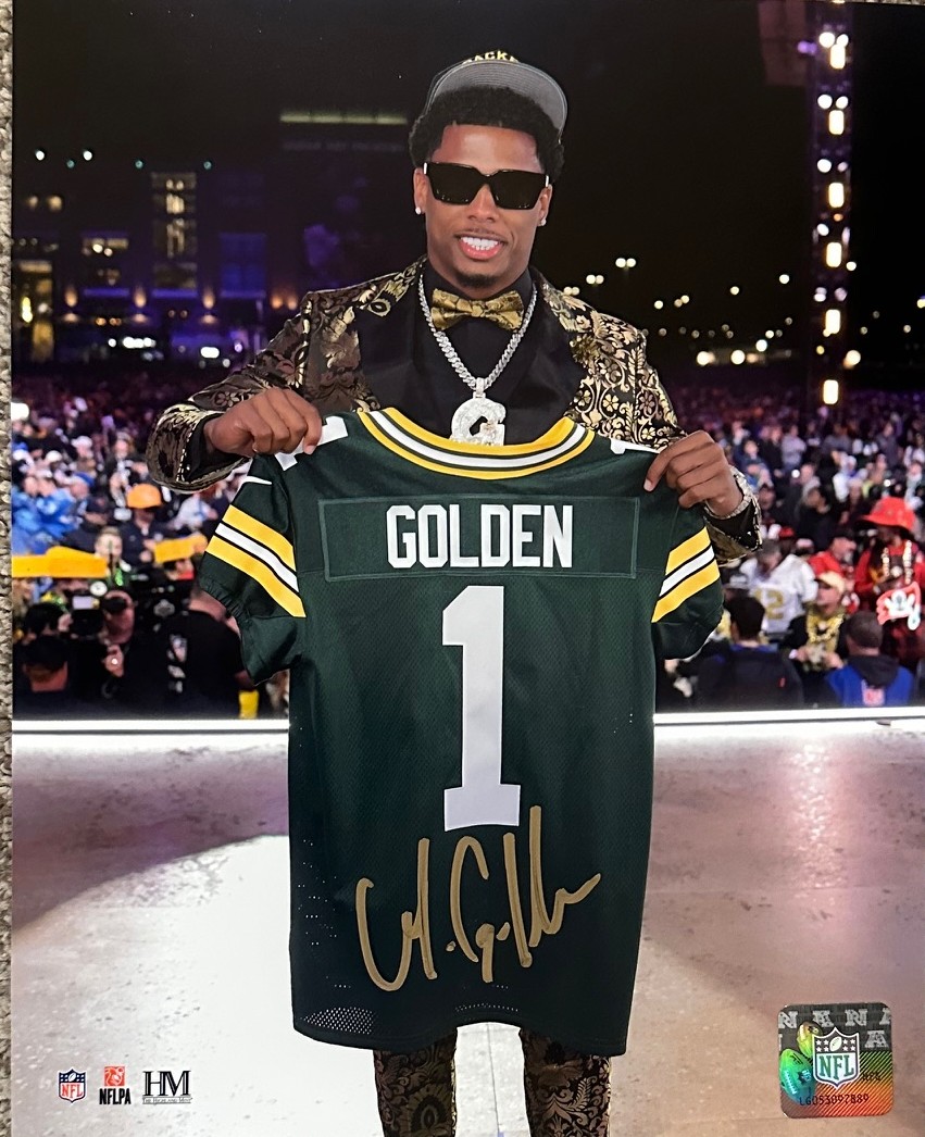 MATTHEW GOLDEN SIGNED 8X10 PACKERS PHOTO #2