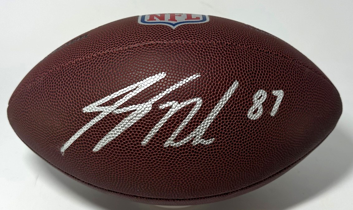 JORDY NELSON SIGNED WILSON NFL REPLICA BROWN FOOTBALL - PACKERS - BAS