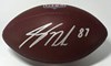 JORDY NELSON SIGNED WILSON NFL REPLICA BROWN FOOTBALL - PACKERS - BAS