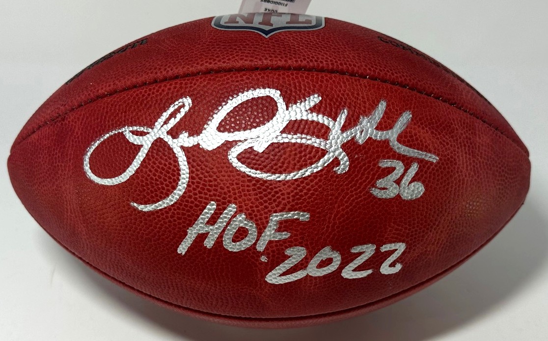 LEROY BUTLER SIGNED WILSON AUTHENTIC DUKE FOOTBALL W/ HOF '22 - PACKERS - BAS