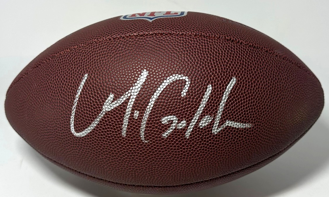 MATTHEW GOLDEN SIGNED NFL REPLICA WILSON FOOTBALL - PACKERS - BAS