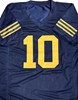 JORDAN LOVE SIGNED CUSTOM REPLICA PACKERS NAVY THROWBACK JERSEY - BAS