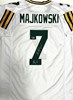 DON MAJKOWSKI SIGNED CUSTOM REPLICA PACKERS WHITE JERSEY W/ "MAJIK" - BAS