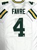 BRETT FAVRE SIGNED CUSTOM REPLICA PACKERS WHITE JERSEY - JSA