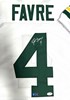 BRETT FAVRE SIGNED CUSTOM REPLICA PACKERS WHITE JERSEY - JSA