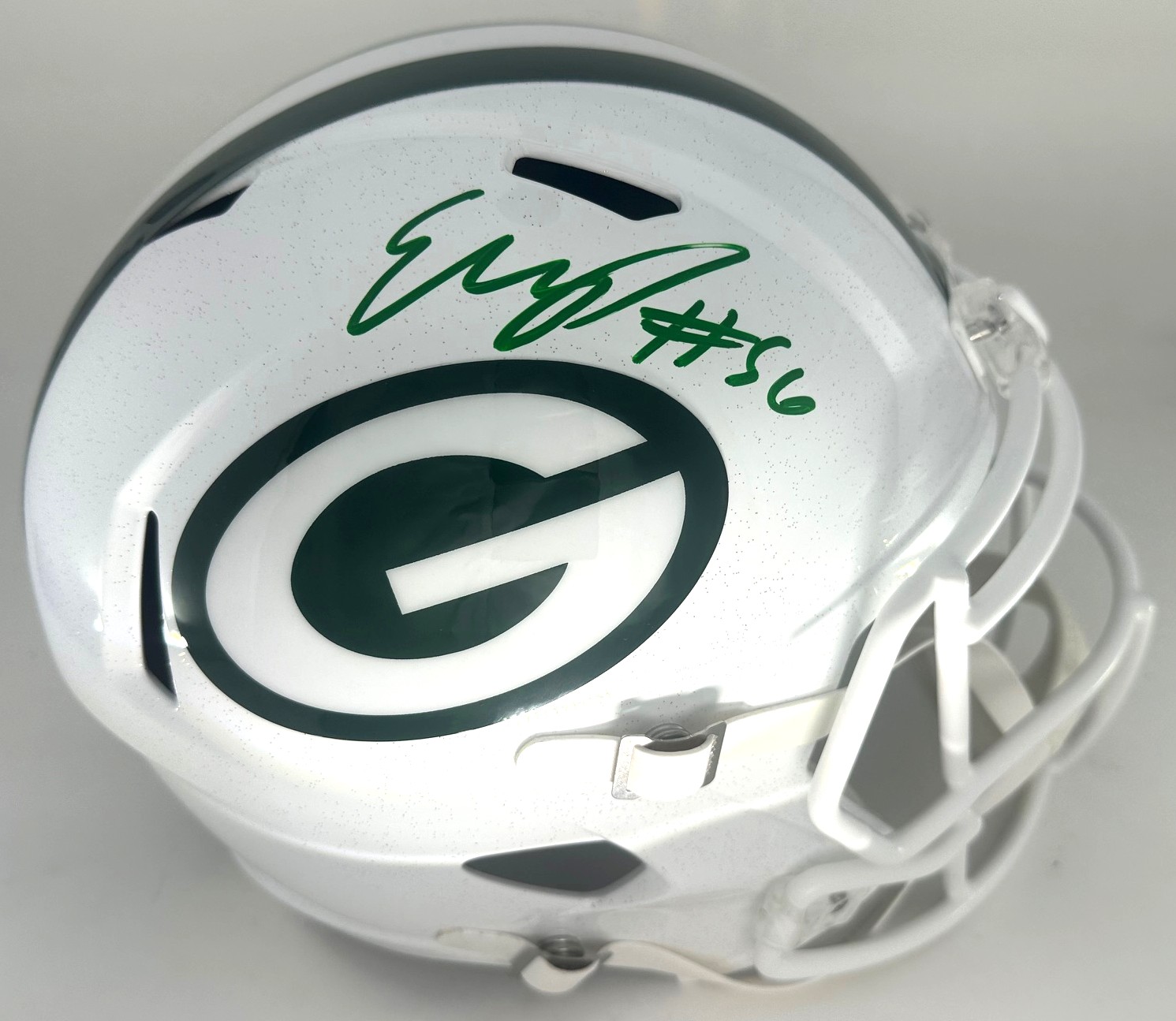 EDGERRIN COOPER SIGNED FULL SIZE PACKERS ALT REPLICA HELMET - BAS