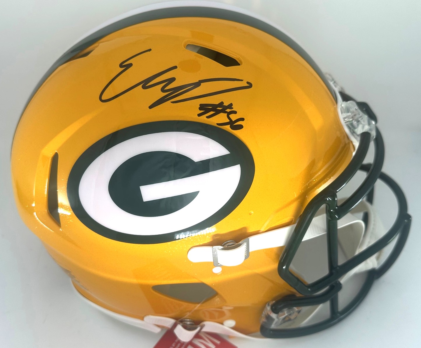 EDGERRIN COOPER SIGNED FULL SIZE PACKERS AUTHENTIC HELMET - BAS