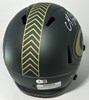 MATTHEW GOLDEN SIGNED FULL SIZE PACKERS 2025 SALUTE REPLICA SPEED HELMET - BAS