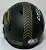 MATTHEW GOLDEN SIGNED PACKERS 2025 SALUTE SPEED MINI HELMET - BAS