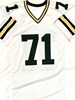 SANTANA DOTSON SIGNED CUSTOM REPLICA PACKERS WHITE JERSEY - BAS
