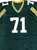 SANTANA DOTSON SIGNED CUSTOM REPLICA PACKERS GREEN JERSEY - BAS