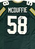 ISAIAH McDUFFIE SIGNED CUSTOM REPLICA GREEN PACKERS JERSEY - BAS