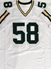 ISAIAH McDUFFIE SIGNED CUSTOM REPLICA WHITE PACKERS JERSEY - BAS