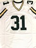 EMANUEL WILSON SIGNED CUSTOM REPLICA WHITE PACKERS JERSEY - BAS